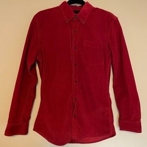 Corduroy Button Up Shirt